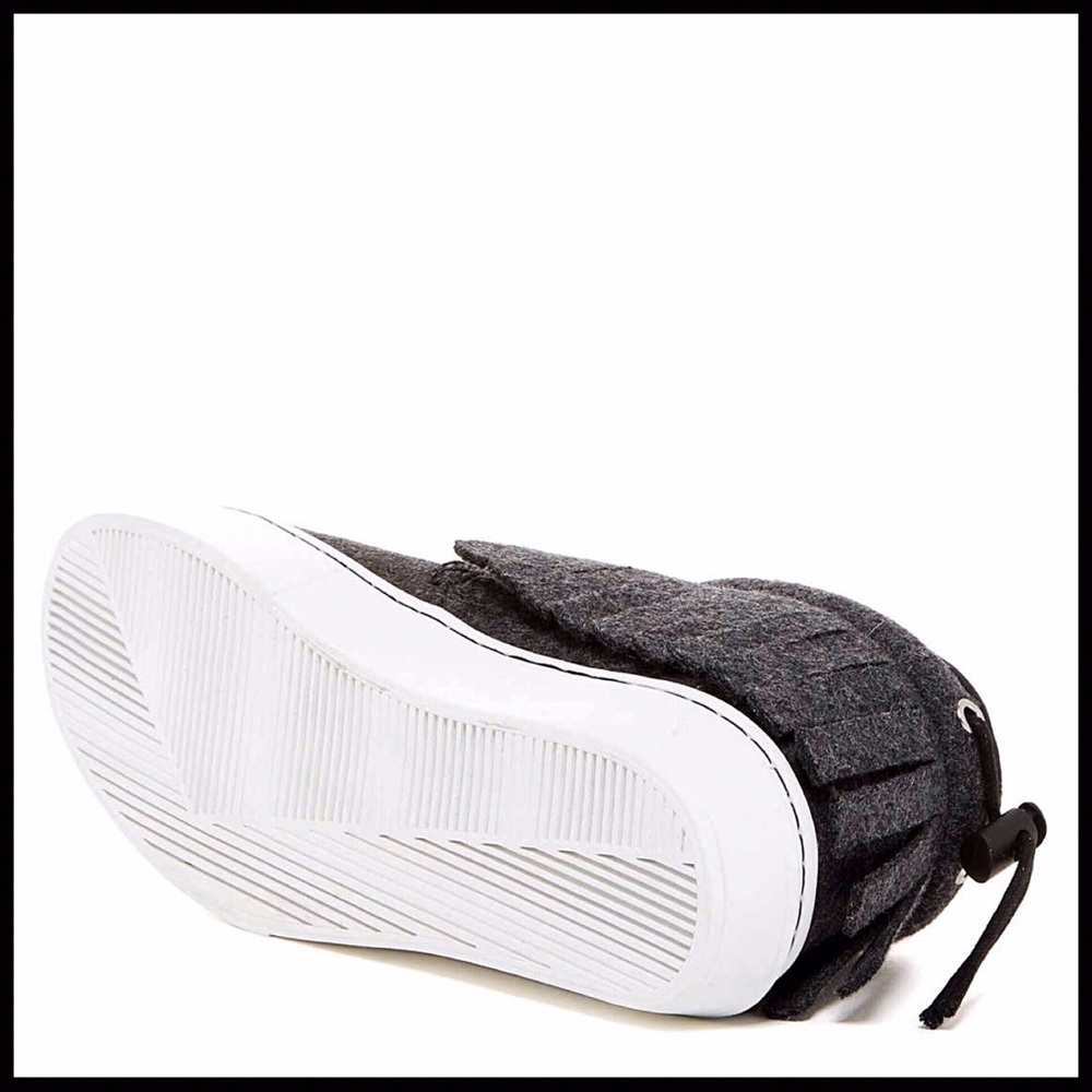 BOHO FRINGE MID LOW TOP STREET SNEAKERS FLATS A2C - Picture 5 of 8